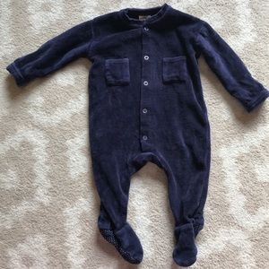L’ovedbaby Navy Footed Sleeper